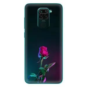 Чехлы с принтом Розочки для Xiaomi Redmi 10X (Ночная роза)