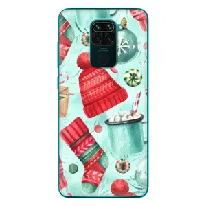 Чохол Санта Клаус для Xiaomi Redmi 10X (Одяг)