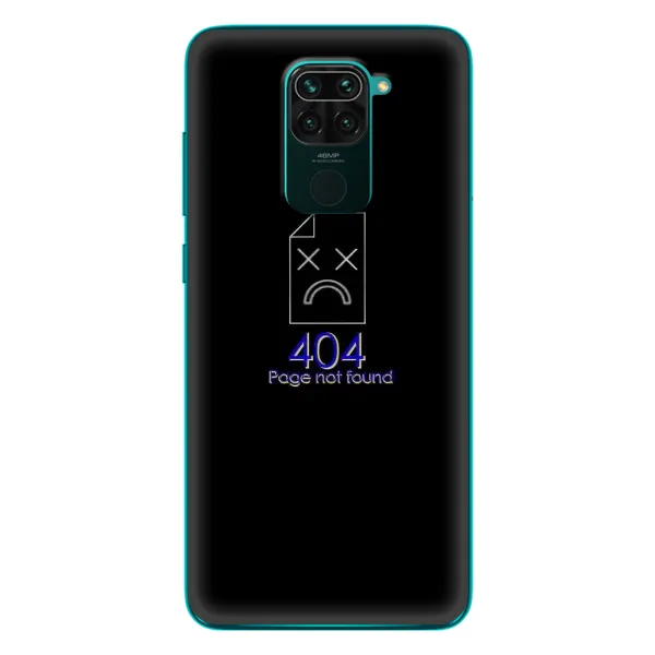 Чехол с рисунком «Ошибка 404» для Xiaomi Redmi 10X Чехол с рисунком «Ошибка 404» для Xiaomi Redmi 10X