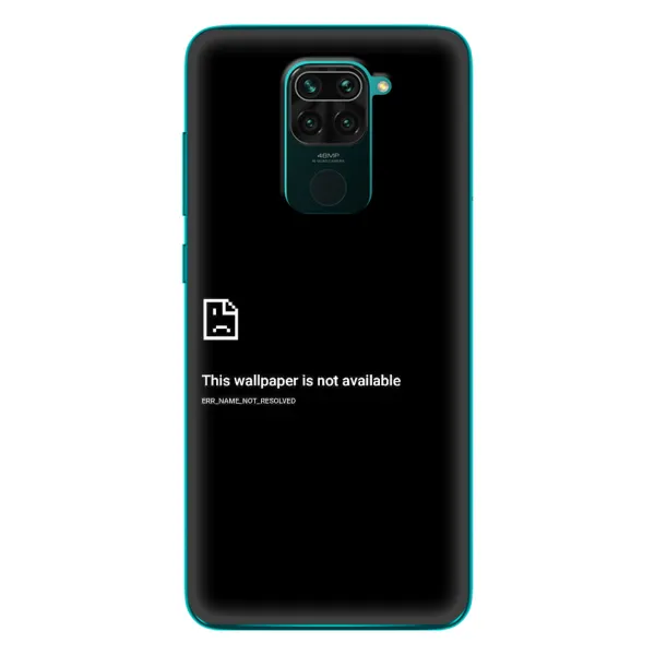 Чехол с рисунком «Ошибка» для Xiaomi Redmi 10X Чехол с рисунком «Ошибка» для Xiaomi Redmi 10X