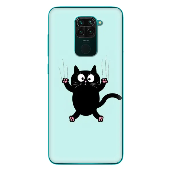 Чехол с рисунком «Падающий кот» для Xiaomi Redmi 10X Чехол с рисунком «Падающий кот» для Xiaomi Redmi 10X