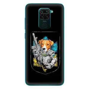 Чехол с принтом для Xiaomi Redmi 10X (Патрон Воин)