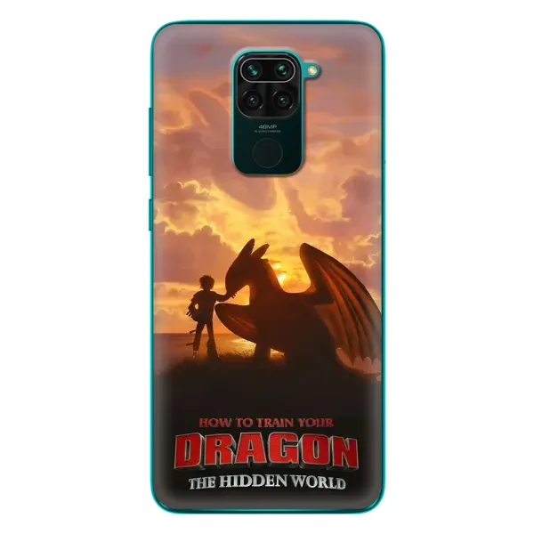 Чехол с рисунком «Постер Беззубика» для Xiaomi Redmi 10X Чехол с рисунком «Постер Беззубика» для Xiaomi Redmi 10X
