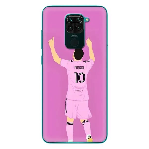 Чехол с рисунком «Празднование Месси» для Xiaomi Redmi 10X Чехол с рисунком «Празднование Месси» для Xiaomi Redmi 10X