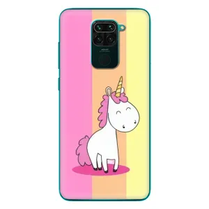 Чехол Unicorn на Xiaomi Redmi 10X (Радужный Единорог)