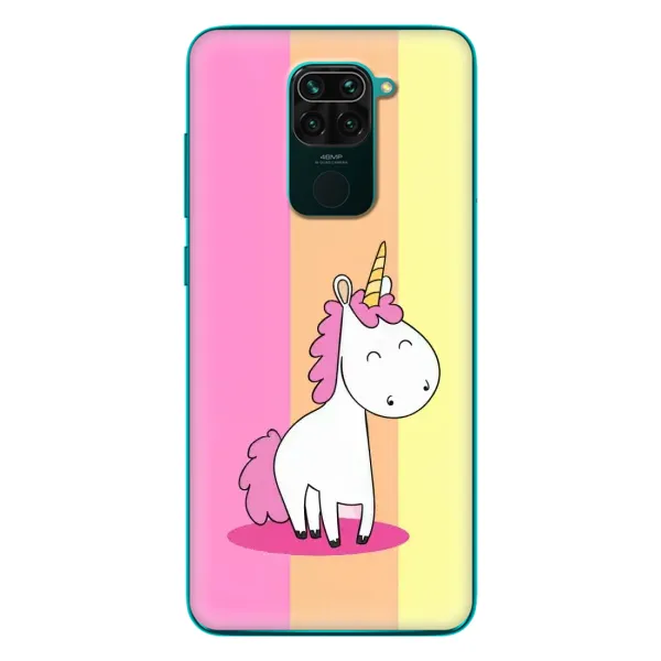 Чехол с рисунком «Радужный Единорог» для Xiaomi Redmi 10X Чехол с рисунком «Радужный Единорог» для Xiaomi Redmi 10X