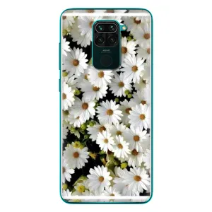 Чехол с ромашками на Xiaomi Redmi 10X (Рамка в ромашках)