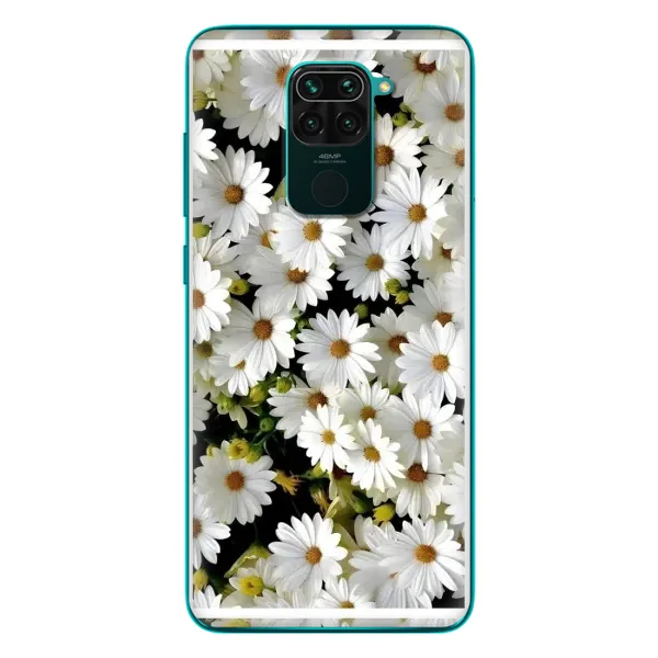 Чехол с рисунком «Рамка в ромашках» для Xiaomi Redmi 10X Чехол с рисунком «Рамка в ромашках» для Xiaomi Redmi 10X