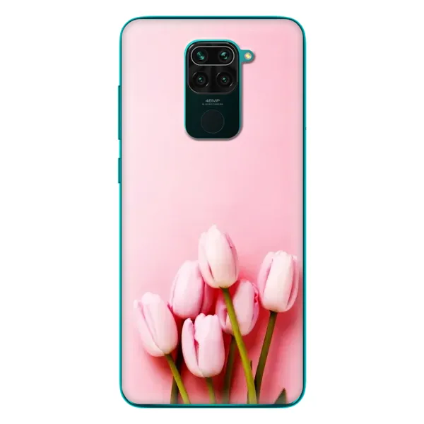 Чехол с рисунком «Розовые тюльпаны» для Xiaomi Redmi 10X Чехол с рисунком «Розовые тюльпаны» для Xiaomi Redmi 10X