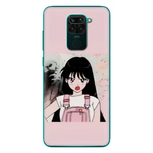 Чехол с персонажами АНИМЕ на Xiaomi Redmi 10X (Сейлор Марс)
