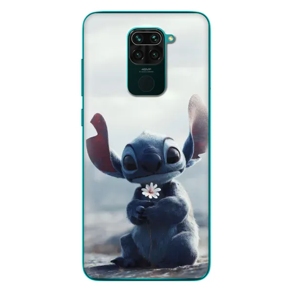 Чехол с рисунком «Стич с цветочком» для Xiaomi Redmi 10X Чехол с рисунком «Стич с цветочком» для Xiaomi Redmi 10X