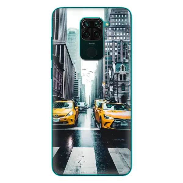 Чехол с рисунком «Такси» для Xiaomi Redmi 10X Чехол с рисунком «Такси» для Xiaomi Redmi 10X