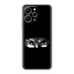 Силіконові чохлі з очіма Anime для Редмі 12 (5G) (Аніме очі)
