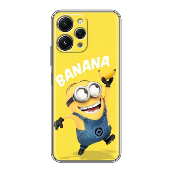 Чехол с рисунком «Banana» для Xiaomi Redmi 12 (5G)