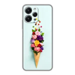 Чохли з тематикою "КВІТИ" на Xiaomi Redmi 12 (5G) (Квітка-морозиво)
