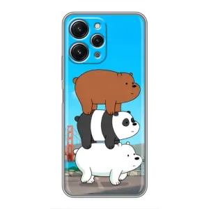 Чехлы с Пандами на Xiaomi Redmi 12 (5G) (Друзья)