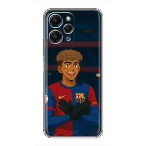 Чехол Ламин Ямаль на Редми 12 (5G) (Футболист Ямаль)