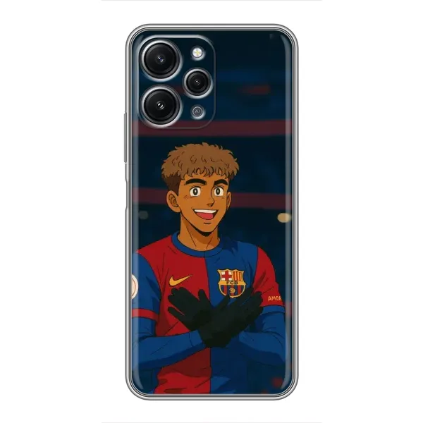Чехол с рисунком «Футболист Ямаль» для Xiaomi Redmi 12 (5G) Чехол с рисунком «Футболист Ямаль» для Xiaomi Redmi 12 (5G)