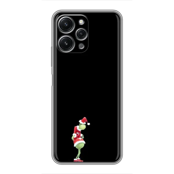 Чехол с рисунком «Гринч на чорном» для Xiaomi Redmi 12 (5G) Чехол с рисунком «Гринч на чорном» для Xiaomi Redmi 12 (5G)