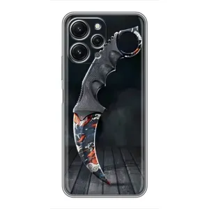 Чехол КИБЕРСПОРТ для Xiaomi Redmi 12 (5G) (Кинжал КС ГО)
