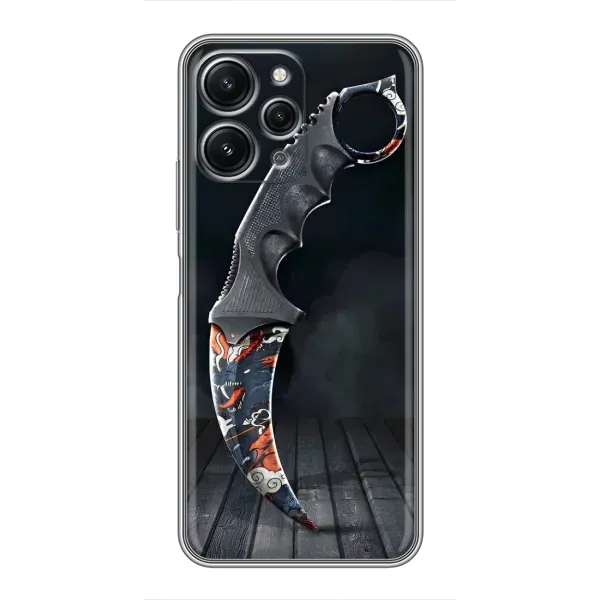 Чехол с рисунком «Кинжал КС ГО» для Xiaomi Redmi 12 (5G) Чехол с рисунком «Кинжал КС ГО» для Xiaomi Redmi 12 (5G)