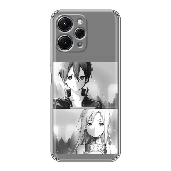 Чехол с рисунком «Кирито-Асуна» для Xiaomi Redmi 12 (5G) Чехол с рисунком «Кирито-Асуна» для Xiaomi Redmi 12 (5G)