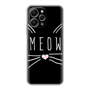 Бампер с изображением Котиков для Редми 12 (5G) (КОТИК MEOW)
