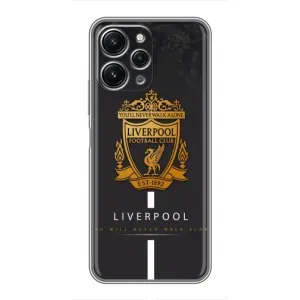 Силиконовые Чехлы принт Футбол на Xiaomi Redmi 12 (5G) (Liverpool)