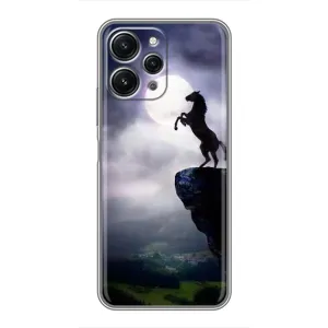 Чехлы с изображением разных животных для Xiaomi Redmi 12 (5G) (Лошадь)