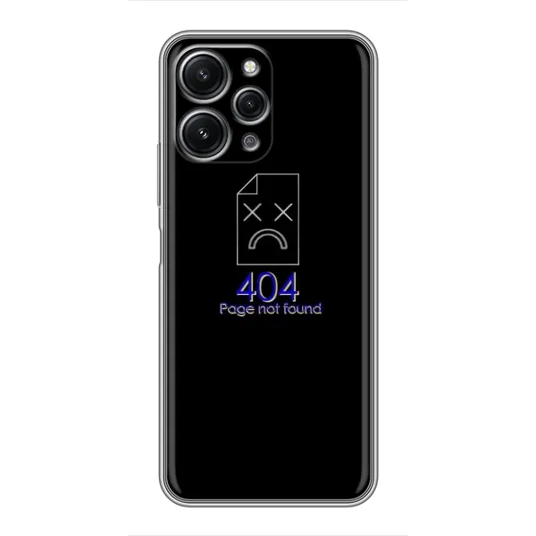Чехол с рисунком «Ошибка 404» для Xiaomi Redmi 12 (5G) Чехол с рисунком «Ошибка 404» для Xiaomi Redmi 12 (5G)