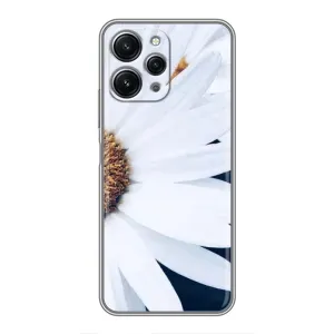 Чохол з ромашками на Xiaomi Redmi 12 (5G) (Пів ромашки)