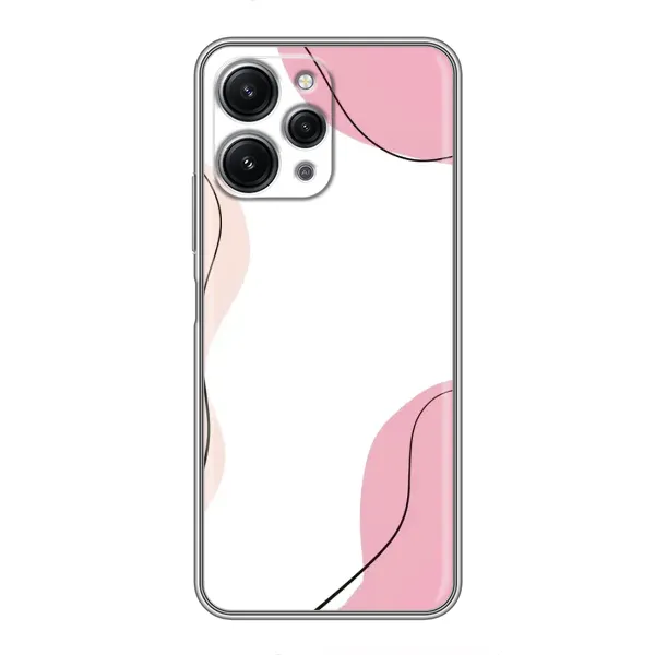 Чехол с рисунком «Розовый фон» для Xiaomi Redmi 12 (5G) Чехол с рисунком «Розовый фон» для Xiaomi Redmi 12 (5G)