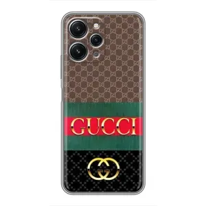 Чехлы Бренд GUCCI для Xiaomi Redmi 12 (5G) (Стиль GUCCI)