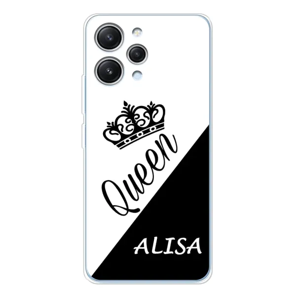 Чехол с рисунком «ALINA» для Xiaomi Redmi 12 Чехол с рисунком «ALINA» для Xiaomi Redmi 12