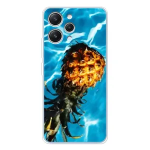 Чохол з зображенням смачної їжі для Xiaomi Redmi 12 (Ананас)