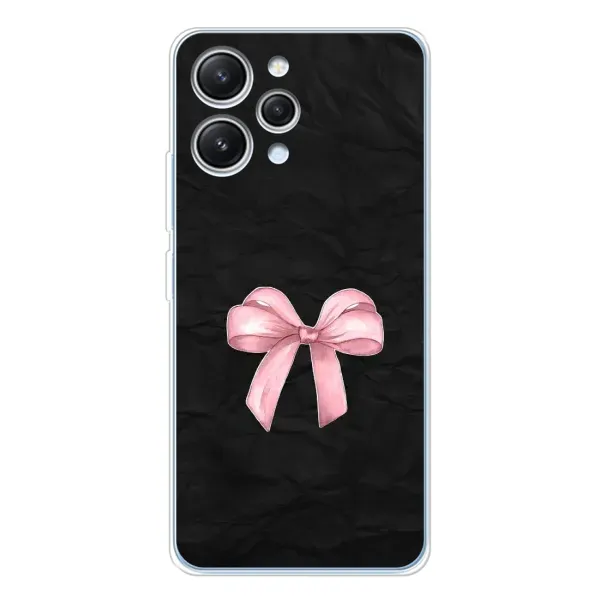 Чехол с рисунком «Бантик» для Xiaomi Redmi 12 Чехол с рисунком «Бантик» для Xiaomi Redmi 12