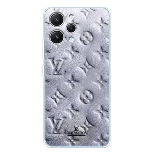 Текстурний Чохол Louis Vuitton для Редмі 12 (Білий ЛВ)