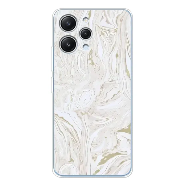 Чехол с рисунком «белый мрамор» для Xiaomi Redmi 12 Чехол с рисунком «белый мрамор» для Xiaomi Redmi 12