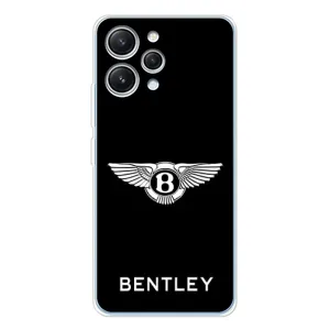 Чехлы с тематикой "Крутые машины" на Xiaomi Redmi 12 (Logo Bentley)