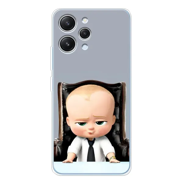 Чехол с рисунком «BOSS» для Xiaomi Redmi 12