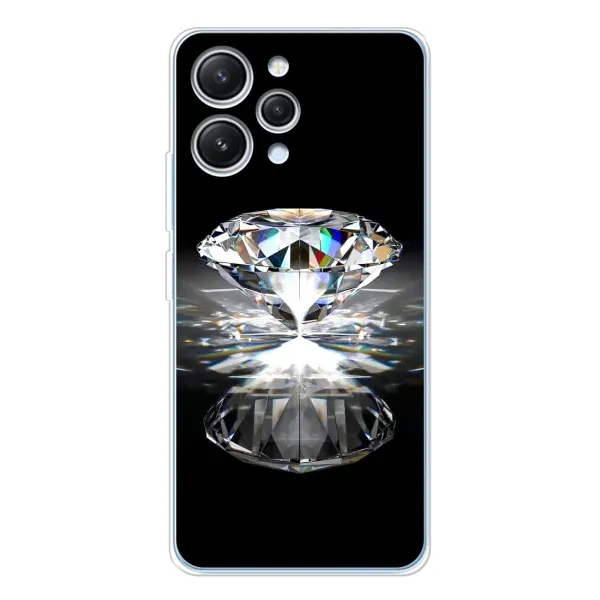 Чехол с рисунком «Бриллиант» для Xiaomi Redmi 12 Чехол с рисунком «Бриллиант» для Xiaomi Redmi 12