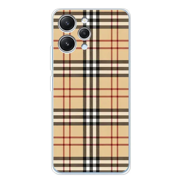 Чехол с рисунком «Burberry стиль» для Xiaomi Redmi 12 Чехол с рисунком «Burberry стиль» для Xiaomi Redmi 12