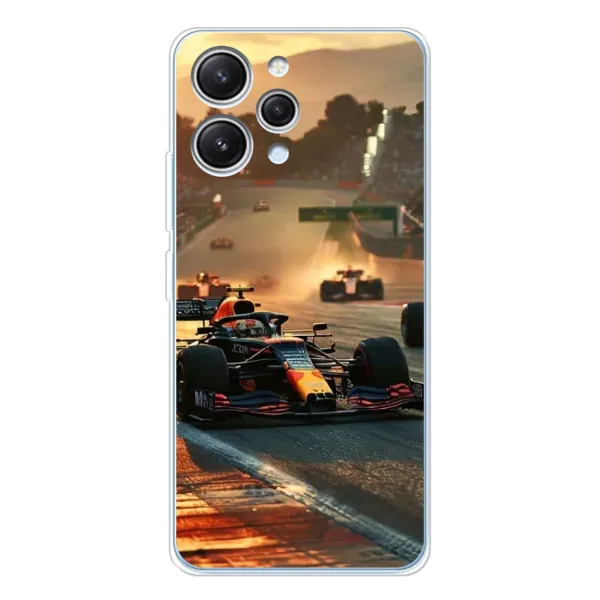 Чехол с рисунком «Чемпионат ф1» для Xiaomi Redmi 12 Чехол с рисунком «Чемпионат ф1» для Xiaomi Redmi 12