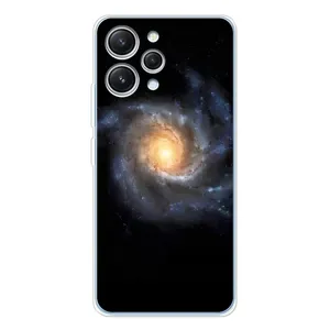 Чохли КОСМОС на Xiaomi Redmi 12 (Чорна дира)