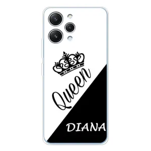 Именные Женские Чехлы для Xiaomi Redmi 12 (DIANA)