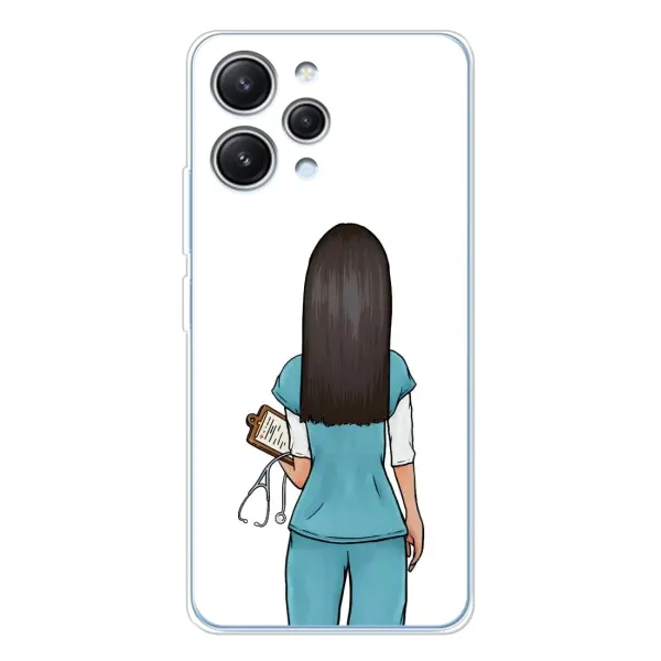 Чехол с рисунком «Доктор» для Xiaomi Redmi 12 Чехол с рисунком «Доктор» для Xiaomi Redmi 12