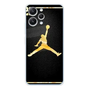 Силіконовый Чохол Nike Air Jordan на Редмі 12 (Джордан 23)