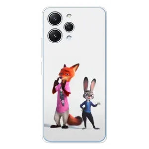Силиконовый чехол с принтом Зоотрополіс для Xiaomi Redmi 12 (Джуди и Ник)