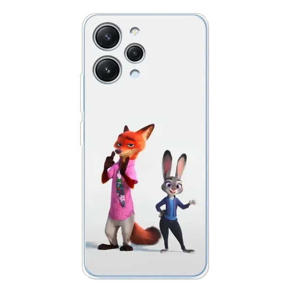 Чехол с рисунком «Джуди и Ник» для Xiaomi Redmi 12 Чехол с рисунком «Джуди и Ник» для Xiaomi Redmi 12