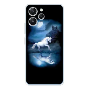 Чехол Unicorn на Xiaomi Redmi 12 (Единорог)